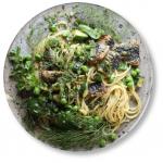 ※定期便追加用　緑野菜とハーブ鰯のアーリオオーリオ 乾麺セット（スパゲッティ）